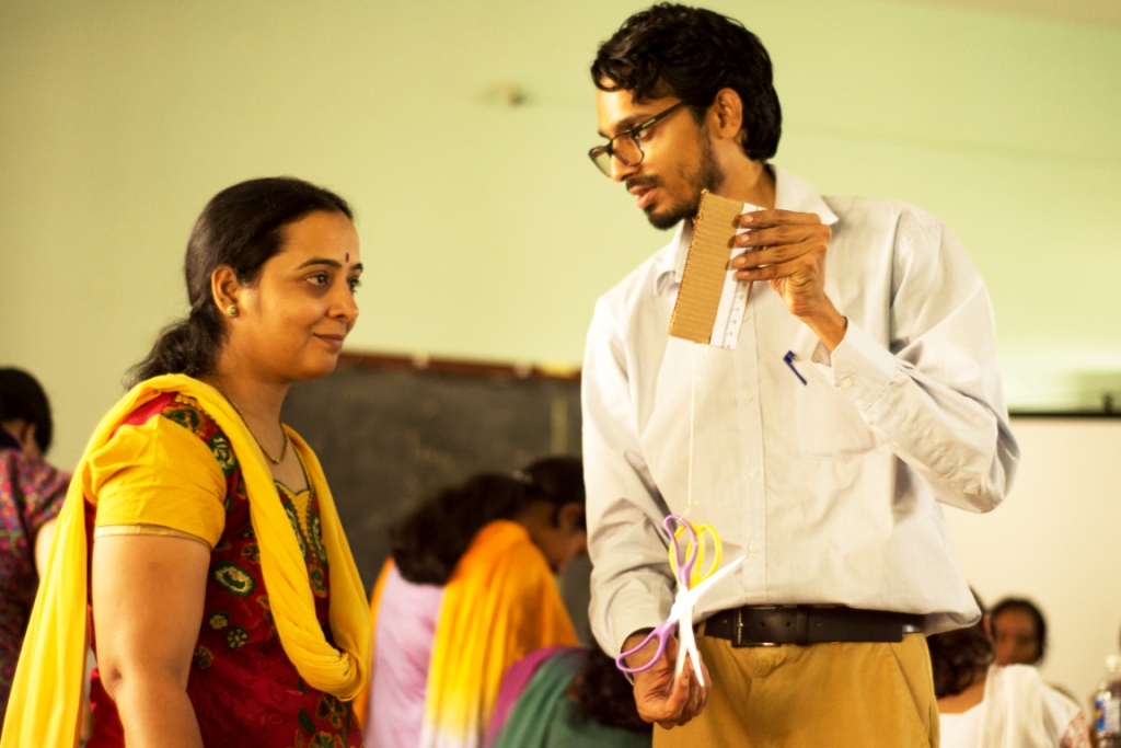 Conducting science activities at a government school